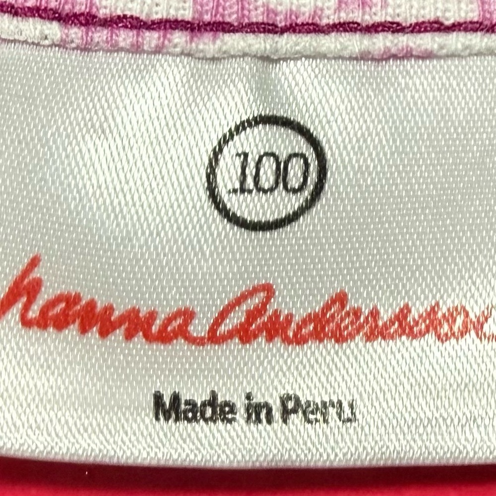 Hanna Andersson White Label with Pink Script - Picture 3 of 5